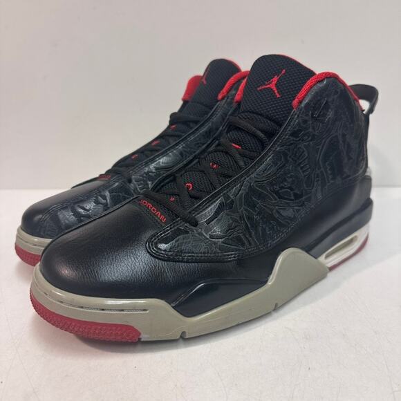 VERY GOOD Nike Air Jordan Dub Zero Black Cement 2016 Bred Tinker Hatfield 12 - Picture 1 of 10